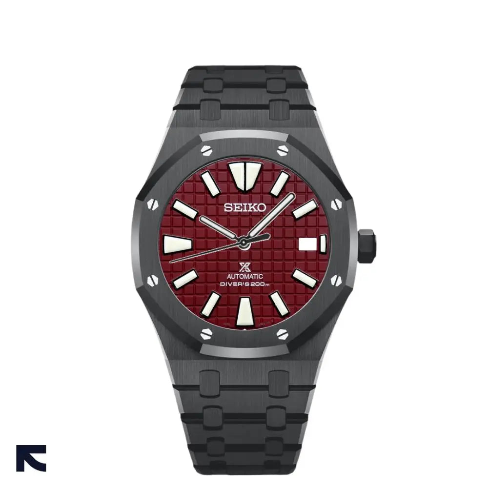 Black SRPH61K1 Oak Seiko Mod RFMODS