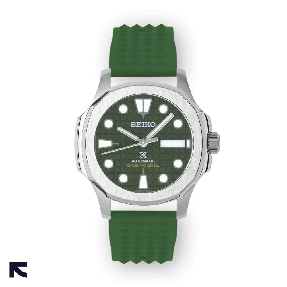 Green SRPE05K1 Aquanaut Seiko Mod RFMODS