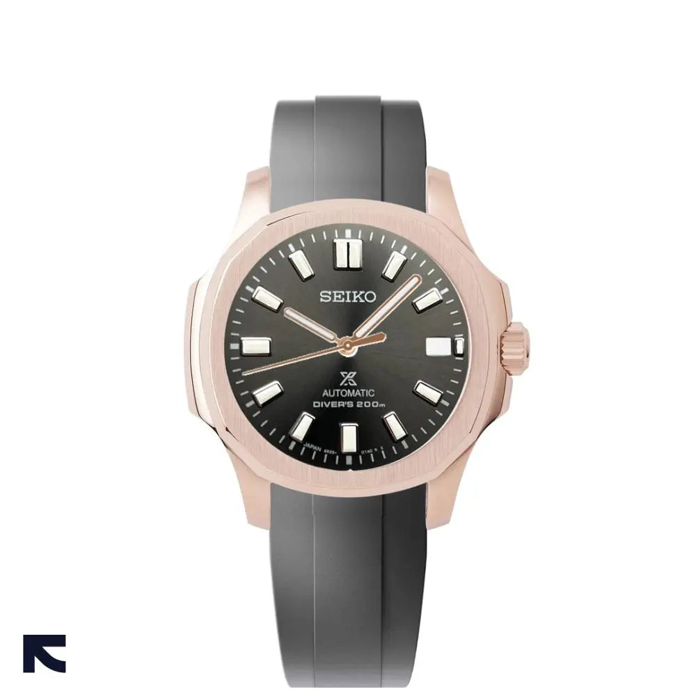 Rose Gold SPB143 Aquanaut Seiko Mod RFMODS