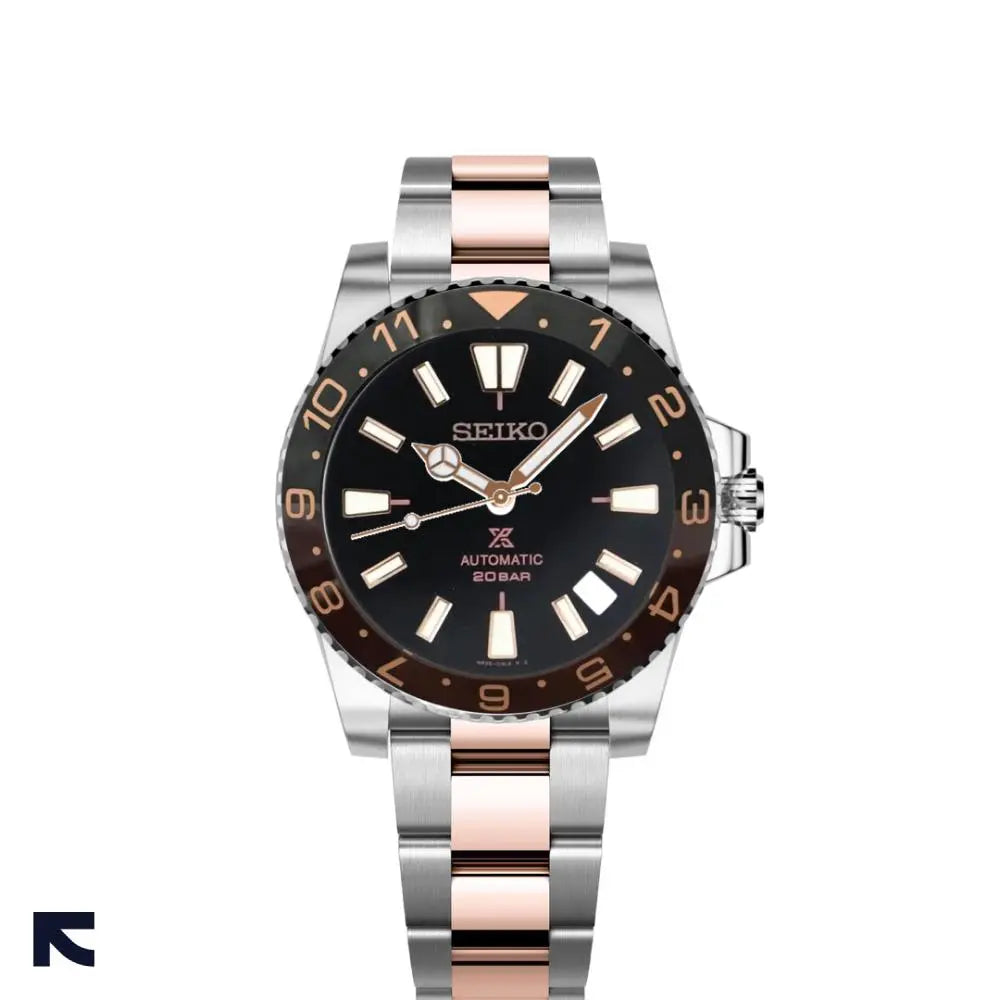 新しい Mod Seiko GMT SRPG17K1 Watch Beer Root 製菓・製パン材料